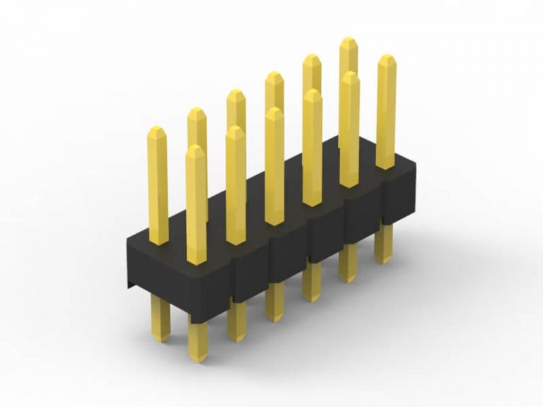 2.54mm pitch Male Pin Header Connectors | Smolex